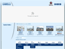 Tablet Screenshot of garelli.eu